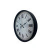 Mey İthalat® Siyah 36 Cm Atlas Tasarım Duvar Saati