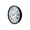 Mey İthalat® Siyah 36 Cm Roma Rakamlı Duvar Saati