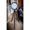 Mey İthalat® Siyah Roma Rakamlı Lüks Tasarım Tripod Ayaklı Saat