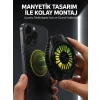 Mey İthalat® Soğutma Teknolojili RGB Işıklı Telefon Soğutucu