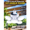 Mey İthalat® Solar Enerjili Katlanabilir Led Kamp ve Bahçe Lambası