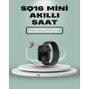 Mey İthalat® SQ-16 Mini Series 10 Akıllı Saat – 3 Kordon + Hediye Bileklik