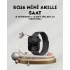 Mey İthalat® SQ-16 Mini Series 10 – Dokunmatik Akıllı Saat | Kalp Ritmi, SpO2, Uyku Takibi