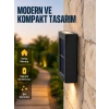Mey İthalat® Suya Dayanıklı Güneş Enerjili Bahçe Lambası Yeni Nesil