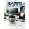 Mey İthalat® Taşınabilir Bluetooth Hoparlör Yüksek Ses Kaliteli Mini Tasarım Yeni Nesil