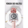Mey İthalat® Taşınabilir Bluetooth Karaoke Mikrofon: Hafıza Kart Girişli, Etkileyici Performans