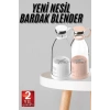 Mey İthalat® Taşınabilir Kablosuz Şarjlı Kişisel Smoothie El Blender Mini Meyve Sıkacağı