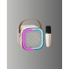Mey İthalat® Taşınabilir Karaoke Mikrofon Seti Bluetooth Hoparlörlü Yeni Nesil