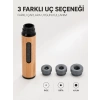 Mey İthalat® Taşınabilir Küllük İnce Orta Kalın 3 Farklı Uçlu Mini Küllük