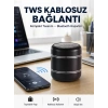 Mey İthalat® Taşınabilir Silindir Tasarım Bluetooth 5.0 Hoparlör Yüksek Bas Performanslı Yeni Nesil