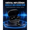 Mey İthalat® Titanyum Hoparlörlü Kablosuz Bluetooth Kulaklık Yeni Nesil