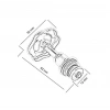 Mey İthalat® Topsan Stop Vana Takımı 1/2