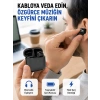 Mey İthalat® TWS Pro 5 Bluetooth Kulaklık – Kablosuz ve Şarj Kutulu Tasarım Yeni Nesil