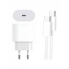 Mey İthalat® Type-C to C Kablolu 35W Hızlı Şarj Başlığı Set