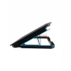 Mey İthalat® USB Girişli Laptop Soğutma Standı Çift Fan Mavi Işıklı Notebook Soğutucu