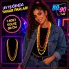 Mey İthalat® UV Glow Parti Kolyesi Set