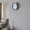 Mey İthalat® Violet Mor 36 Cm Standart Duvar Saati