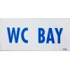Mey İthalat® Wc Bay Uyarı Levhası 12,5x25 KOD: DEK 1783