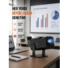 Mey İthalat® WiFi6 ve Bluetooth 5.4 Destekli LED Projektör - HCS350pro Yeni Nesil