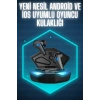 Mey İthalat® Wireless Gaming Kulaklık Mikrofonlu Bluetooth Oyuncu Kulaklığı