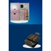 Mey İthalat® Wireless Şarjlı Akıllı Saat ve Dijital Göstergeli Kablosuz Bluetooth Kulaklık Nabız Ölçer