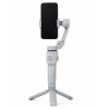 Mey İthalat® Yapay Zeka Takipli Telefon Gimbali Katlanabilir Tripod Bluetooth Kontrollü Dahili LED Işıklı