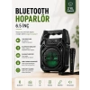 Mey İthalat® Yeni Nesil 6.5 İnç Bluetooth Hoparlör Mikrofonlu Taşınabilir Ses Sistemi