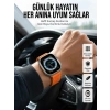 Mey İthalat® Yeni Nesil Akıllı Saat Çok Yönlü Titreşimli 49 MM Android ve İOS Uyumlu