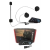Mey İthalat® Yeni Nesil Dinleme Ve Konuşma Özellikli Intercom Kask Kulaklığı 5.0 Bluetooth