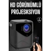 Mey İthalat® Yüksek HD Görünümlü Taşınabilir Projeksiyon Cihazı