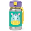 Mey İthalat®   Zoo Pipetli Paslanmaz Çelik Suluk 350 ml Unicorn