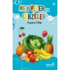 Meyveler ve Sebzeler - Boyama Kitabı