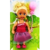 Pembe Balonlu Sarışın Mini Bebek