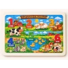 Sayılar (İngilizce) - 24 Parça Ahşap Puzzle