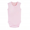 Sema Baby Jakarlı Askılı Badi (Body) - Pembe 9-12 Ay
