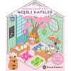 Sevimli Çıkartmalı Neşeli Kafeler