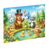 Sevimli Hayvanlar Ahşap Puzzle