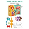 Sevimli Şeflerle Waffle Oyun Hamuru Seti (16 Parça - 340 Gr)