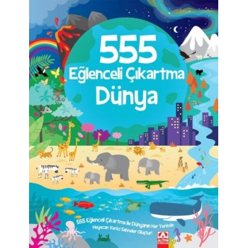 555 Eğlenceli Çıkartma - Dünya