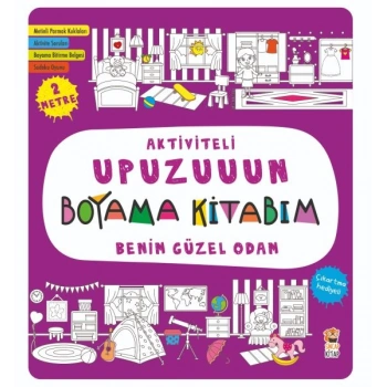 Aktiviteli Upuzuuun Boyama Kitabım - Benim Güzel Odam