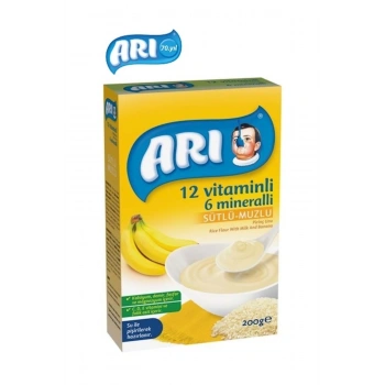 Arı Mama Sütlü Muzlu 200 gr