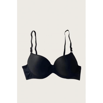 Arias Closet Mikro Kumaş Push Up Dolgulu Balenli Günlük Tek Destekli Sütyen