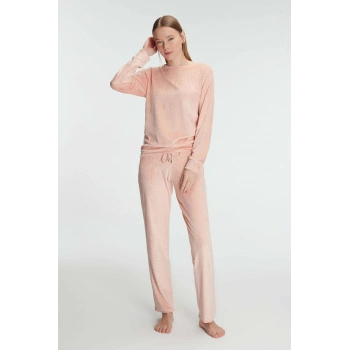 Arias Closet Uzun Kol Sweatshirt ve Pantolon Takım Pijama Takımı