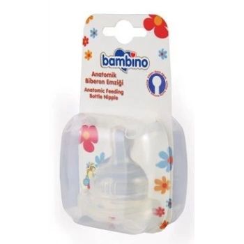 Bambino Geniş Ağızlı Biberon Emziği NO.2