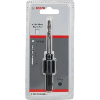 Bosch Altıgen Şaftlı 14-30 mm Pançlar İçin Adaptör, Anahtar Ağzı 9,52 mm