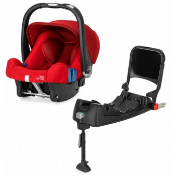 Britax-Römer Baby Safe Plus SHR II Bundle 0-13 kg Ana Kucağı + Baza / Flame Red