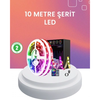 CEYLAN ADAM 10 Metre Telefon Kontrollü Smart Şerit Led USB RGB Kumandalı