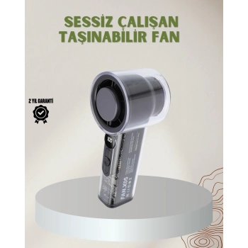 CEYLAN ADAM 100 Kademeli Ayarlanabilir Mini Fan | Dijital Ekranlı Serinletici