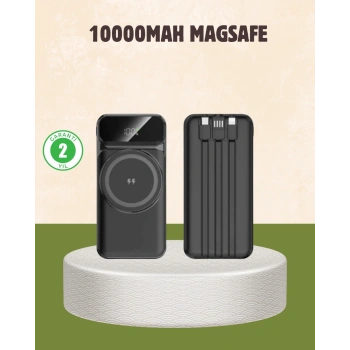 CEYLAN ADAM 10000 mAh Kablosuz Powerbank – 15W Hızlı Şarj,  Type-C Çoklu Çıkışlı