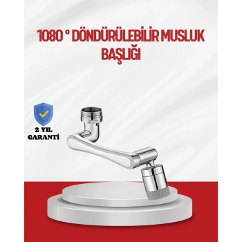 CEYLAN ADAM 1080° Çok Yönlü Musluk Aparatı Püskürtme ve Köpük Akışlı